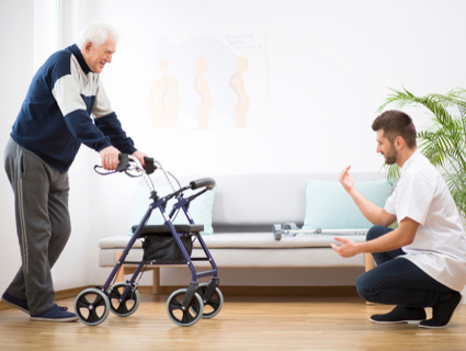 Fisioterapia ao domicílio para idosos: Qual a importância? fisioterapia ao domicilio para idosos