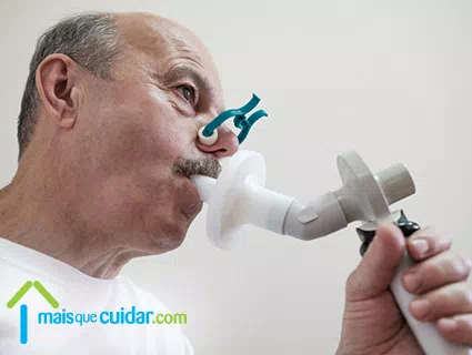 dpoc espirometria teste função pulmonar