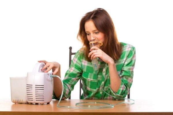 nebulização soro fisiológico para que serve