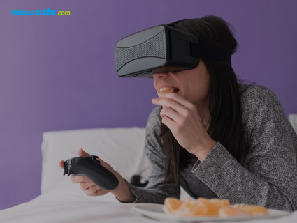 Realidade virtual pode alterar o paladar