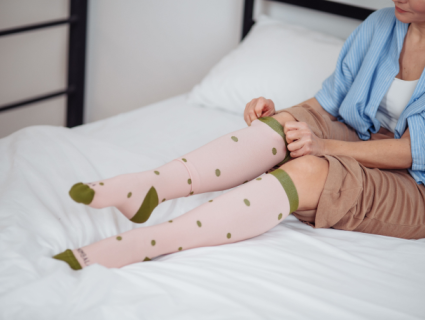 Porque as meias de compressão podem ser úteis para os idosos?